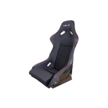 NRG Fiberglass and Suede Bolster Bucket Seat: Large