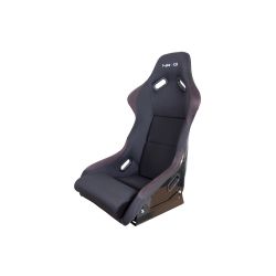 NRG Fiberglass and Suede Bolster Bucket Seat: Large