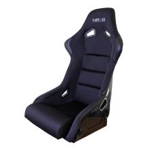 NRG Fiberglass and Leather Bolster Bucket Seat: Medium