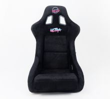 NRG ULTRA Black Alcantara Large Fiberglass Bucket Seat