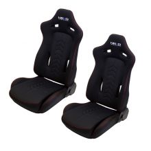 NRG The Arrow Cloth Sport Seats (Pair)