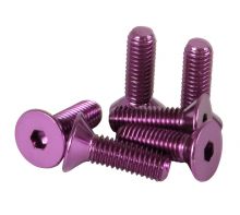 NRG Purple Conical Steering Wheel Screw Upgrade Kit
