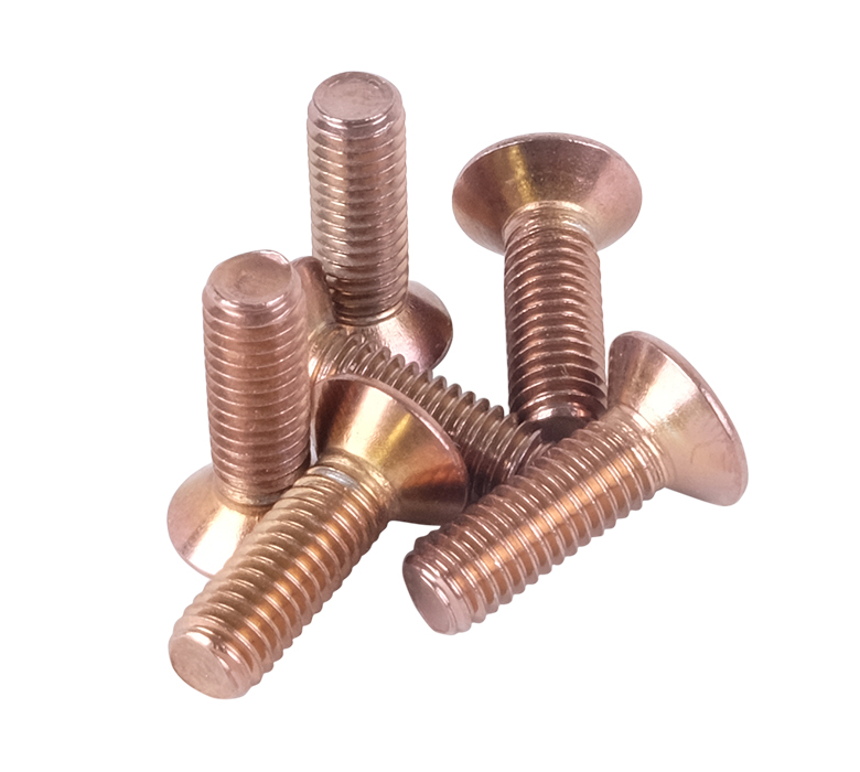 NRG Rose Gold Conical Steering Wheel Screw Upgrade Kit