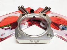 Power Rev Racing 04-08 TL / 03-10 Accord V6 Silver Throttle Body Spacer