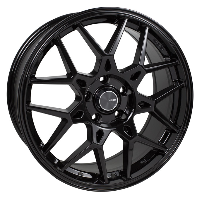 Enkei PDC Black Wheel: 16x7 5x114.3 38mm Offset 72.6mm Bore