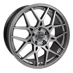 Enkei PDC Matte Grey Wheel: 17x7.5 5x114.3 50mm Offset 72.6mm Bore
