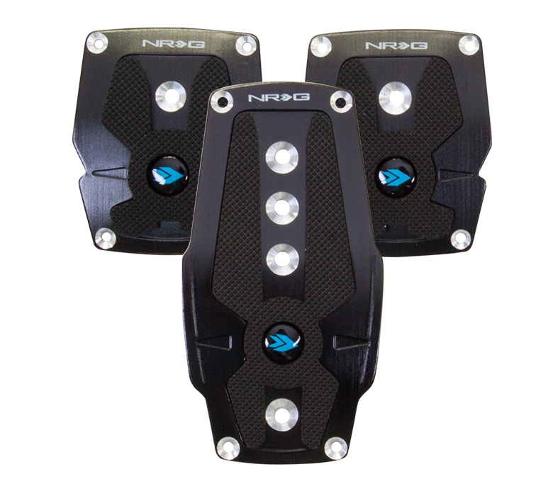 NRG Black Pad Cover Plate Pedal