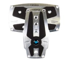 NRG Silver Pad Cover Plate Racing Pedals Automatic