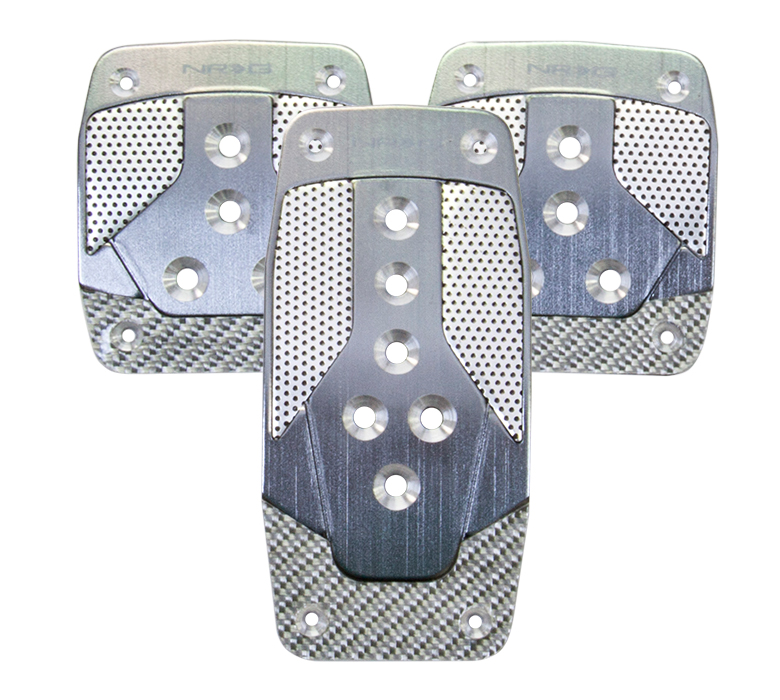 NRG Gunmetal Aluminum Sport Pedals