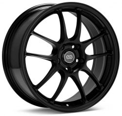 Enkei PF01 Black Wheel: 17x9 5x114.3 60mm Offset 75mm Bore