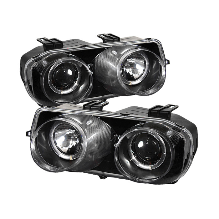 Spyder Black 94-97 Integra Halo Projector Headlights