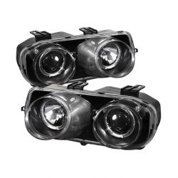 Spyder Black 94-97 Integra Halo Projector Headlights