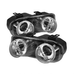 Spyder 94-97 Integra Chrome Halo Projector Headlights