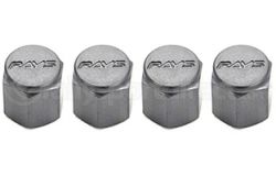 Rays Engineering Gun Metal Valve Cap Set (4 Caps)