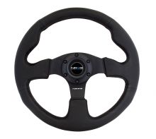 NRG Race Leather Steering Wheel