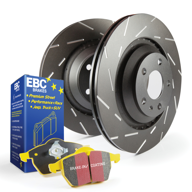 EBC 09-14 TSX / 08-14 Accord Rear Yellowstuff Brake Pads and USR Rotors