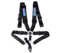 NRG Black 5-Point Cam Lock SFI Harness