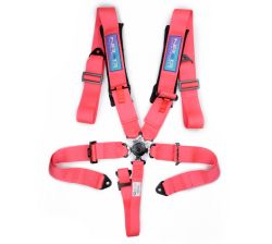 NRG Pink 5-Point Cam Lock SFI Harness