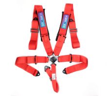 NRG Red 5-Point Cam Lock SFI Harness