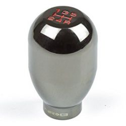 NRG Black Chrome 5 Speed Heavy Weight Shift Knob Universal