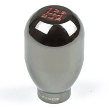 NRG Black Chrome 5 Speed Type R Style Shift Knob Universal