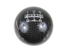 NRG M12x1.5 Carbon Fiber 5 Speed Heavy Weight Ball Style Shift Knob