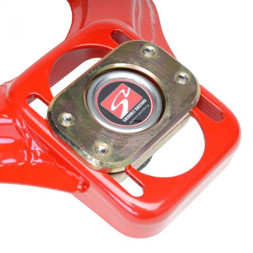 Skunk2 Pro+ Front Camber Kit For 94-01 Integra DC2 & 92-95 Civic EG - Red, Adjustable