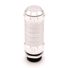 NRG Silver Stealth Adjustable Shift Knob: M10 x 1.5