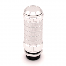 NRG Silver Stealth Adjustable Shift Knob: M10 x 1.5