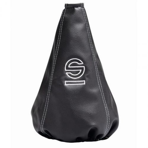 Sparco Basic Leather Shift Boot Black with Silver Stitching K Series