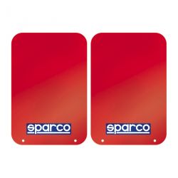 Sparco Red Universal Mud Flaps