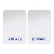 Sparco White Universal Mud Flaps