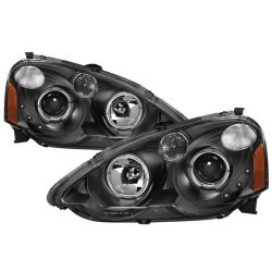 xTune 02-04 RSX Black Halo Projector Headlights