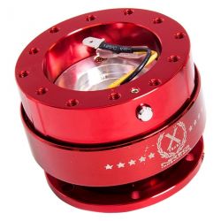 NRG Red Body Red Ring 2.0 Quick Release