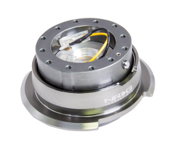 NRG Gunmetal with Gunmetal Ring 2.8 Quick Release