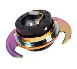 NRG Black Body and Neochrome Ring 3.0 Quick Release