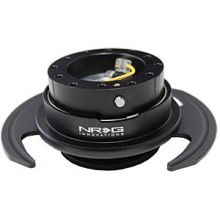 NRG Black Body with Black Ring 3.0 Quick Release