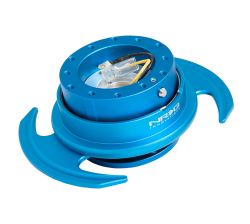 NRG Blue Body with Blue Ring 3.0 Quick Release