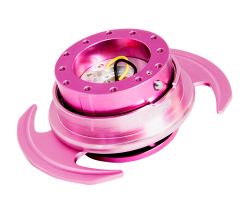 NRG Pink Body with Pink Ring 3.0 Quick Release