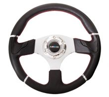 NRG Evo 320mm Leather Steering Wheel