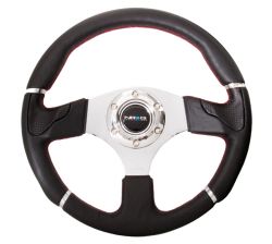 NRG Evo 320mm Leather Steering Wheel