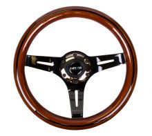 NRG Classic Dark 310mm Woodgrain Steering Wheel