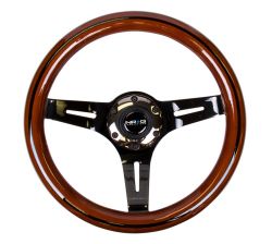 NRG Classic Dark 310mm Woodgrain Steering Wheel
