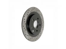 StopTech 02-06 RSX Rear Right Drilled and Slotted Brake Rotor