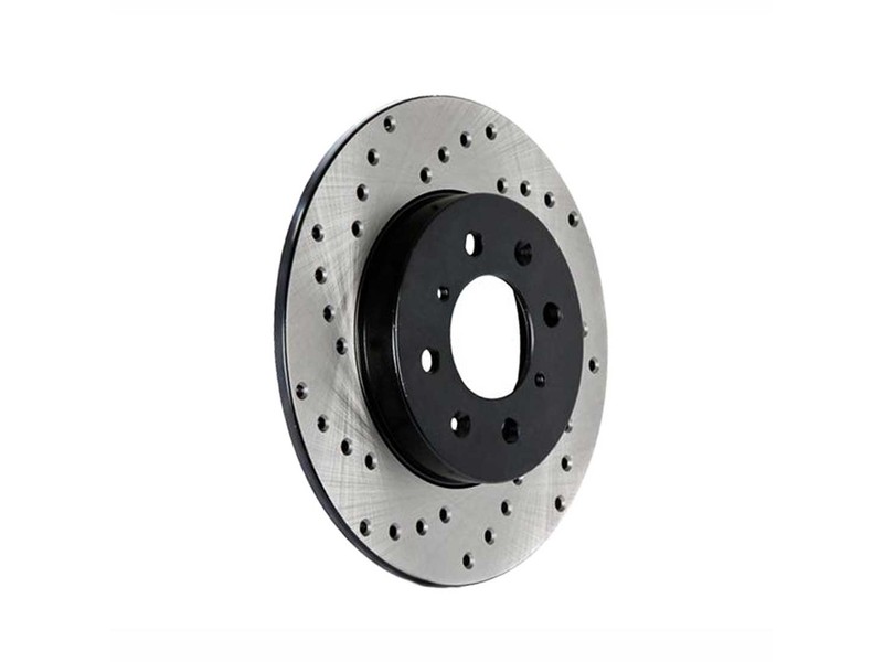 StopTech 02-06 RSX Rear Right Cross Drilled Brake Rotor