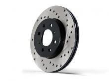 StopTech 08-17 Accord Rear Right Drilled Brake Rotor StopTech 08-17 Accord Rear Right Drilled Brake Rotor