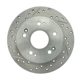 StopTech 06-15 Civic Rear Left Select Sport Brake Rotor