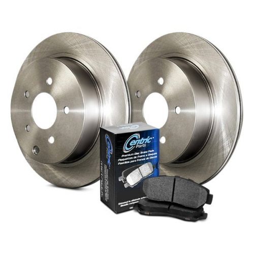 Centric 908.40504 Ceramic Rear Disc Brake Pad and Rotor Kit