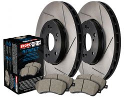 StopTech 04-10 TSX Front Street Slotted Rotor and Pad Kit