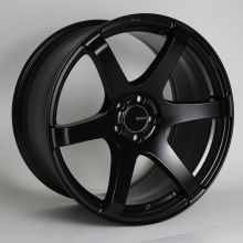 Enkei T6S Black Wheel: 18x9.5 35mm Offset 5x120 72.6 Bore